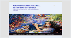 Desktop Screenshot of kursundokturmek.com